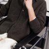 Wool and Yak-Blend Cardigan - FR Wool and Yak-Blend Cardigan - FR