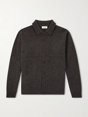 Wool and Yak-Blend Cardigan