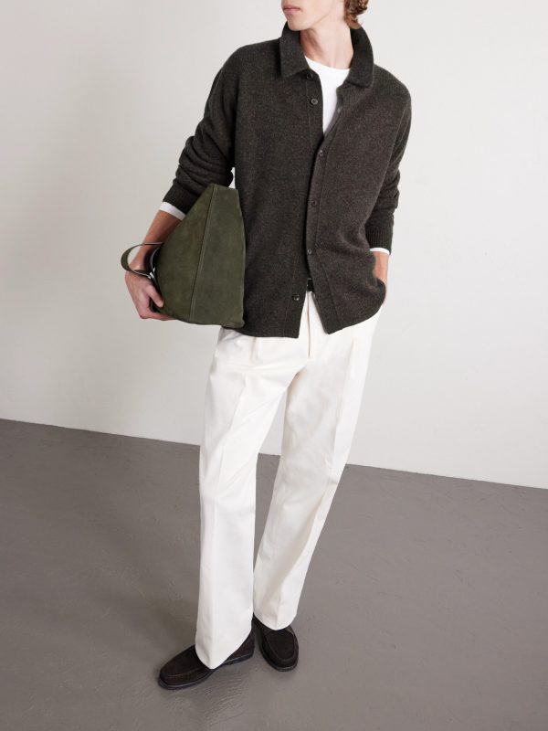 Wool and Yak-Blend Cardigan - OU Wool and Yak-Blend Cardigan - OU