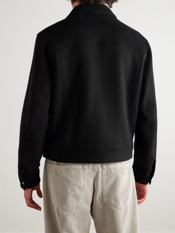 Wool-Blend Jacket - BK Wool-Blend Jacket - BK