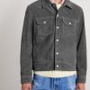 Suede Trucker Jacket - FR Suede Trucker Jacket - FR
