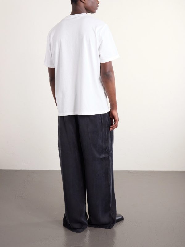 Printed Cotton-Jersey T-Shirt - BK