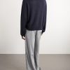 Leisure Straight-Leg Pleated Woven Trousers - BK Leisure Straight-Leg Pleated Woven Trousers - BK
