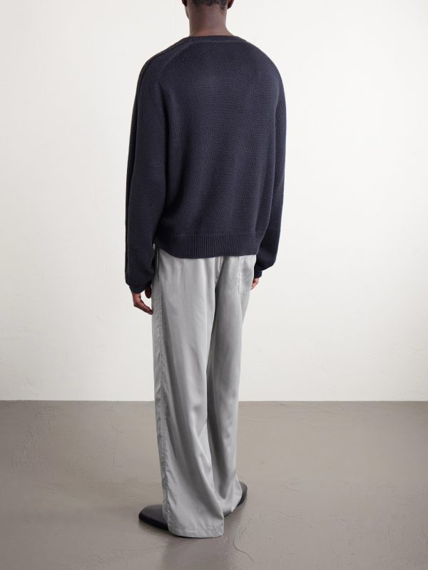 Leisure Straight-Leg Pleated Woven Trousers - BK Leisure Straight-Leg Pleated Woven Trousers - BK