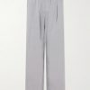 Leisure Straight-Leg Pleated Woven Trousers Leisure Straight-Leg Pleated Woven Trousers