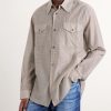 Plough Checked Cotton and Silk-Blend Shirt - FR