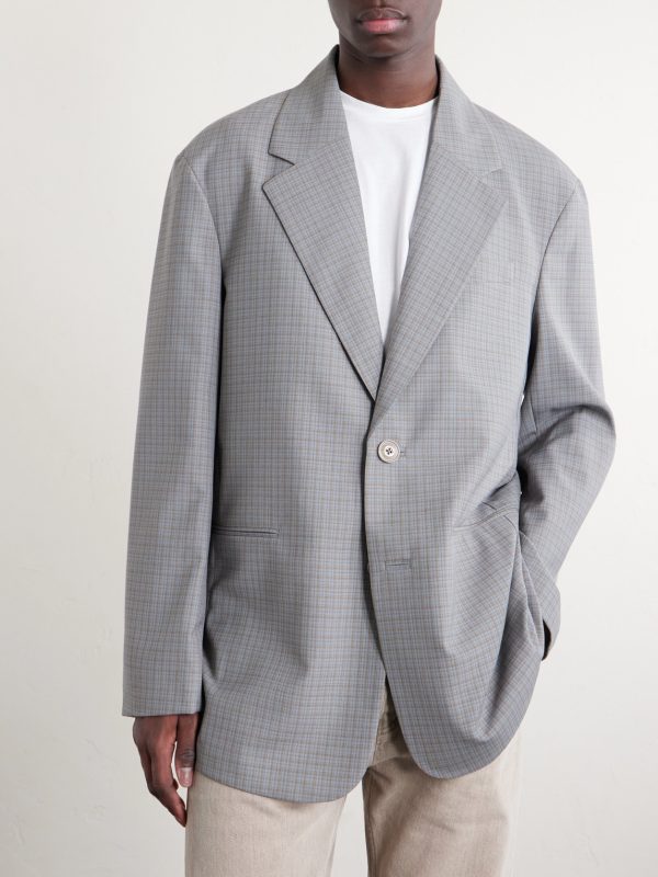 Industry Checked Grain de Poudre Blazer - FR Industry Checked Grain de Poudre Blazer - FR