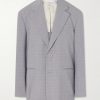 Industry Checked Grain de Poudre Blazer Industry Checked Grain de Poudre Blazer