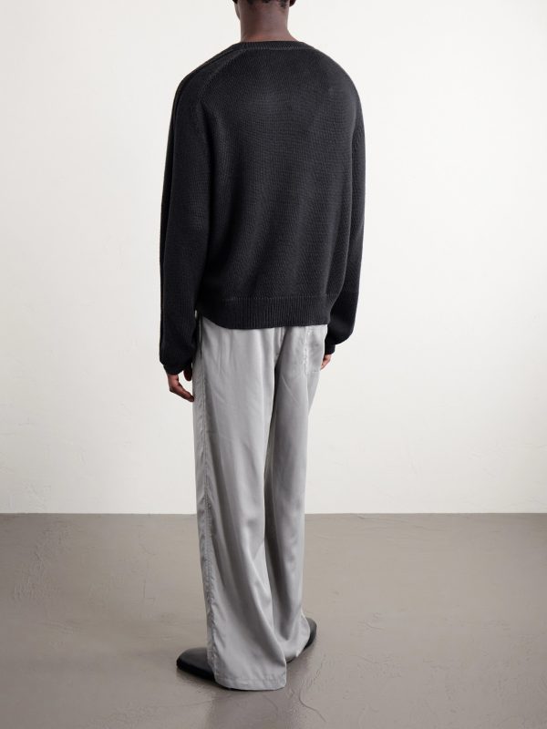 Knitted Cotton Sweater - BK Knitted Cotton Sweater - BK