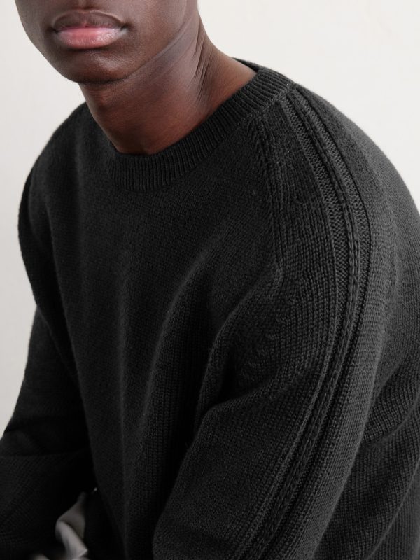 Knitted Cotton Sweater - CU Knitted Cotton Sweater - CU