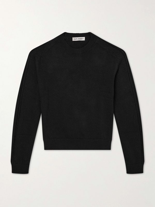 Knitted Cotton Sweater Knitted Cotton Sweater