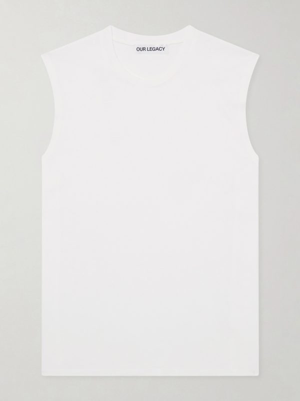 Printed Cotton-Jersey Tank Top Printed Cotton-Jersey Tank Top