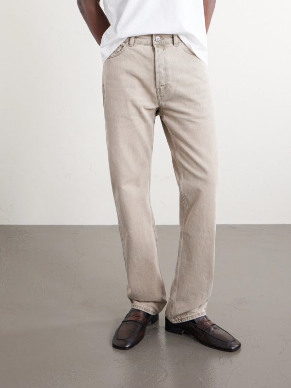 First Cut Straight-Leg Jeans - FR First Cut Straight-Leg Jeans - FR