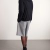 Knitted Silk Hoodie - BK