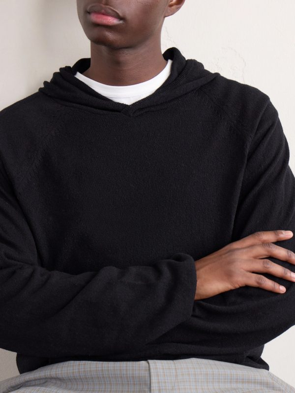 Knitted Silk Hoodie - CU