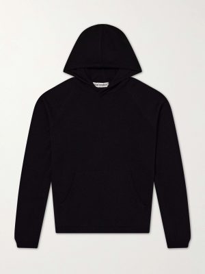 Knitted Silk Hoodie