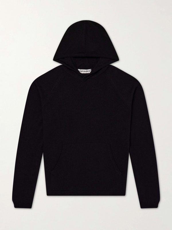 Knitted Silk Hoodie
