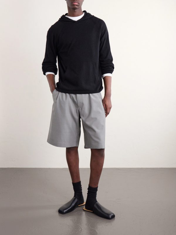 Knitted Silk Hoodie - OU