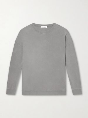 Slack Cotton-Blend Jersey Sweatshirt