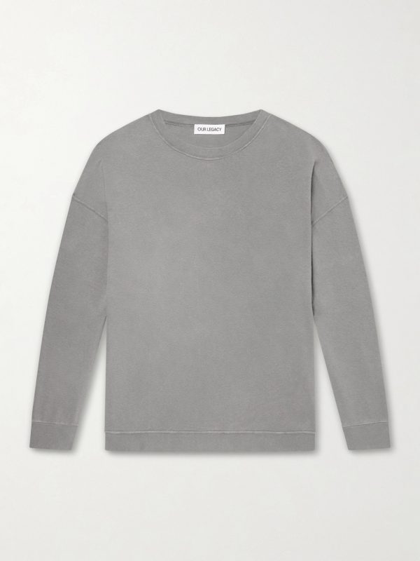 Slack Cotton-Blend Jersey Sweatshirt Slack Cotton-Blend Jersey Sweatshirt