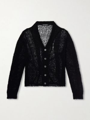 Academy Open-Knit Linen-Blend Cardigan Academy Open-Knit Linen-Blend Cardigan