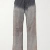 Rig Wide-Leg Paint-Splattered Jeans