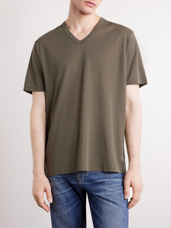 Gorge Cotton-Blend Jersey T-Shirt - FR Gorge Cotton-Blend Jersey T-Shirt - FR