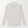 Above Striped Cotton and Linen-Blend Shirt Above Striped Cotton and Linen-Blend Shirt