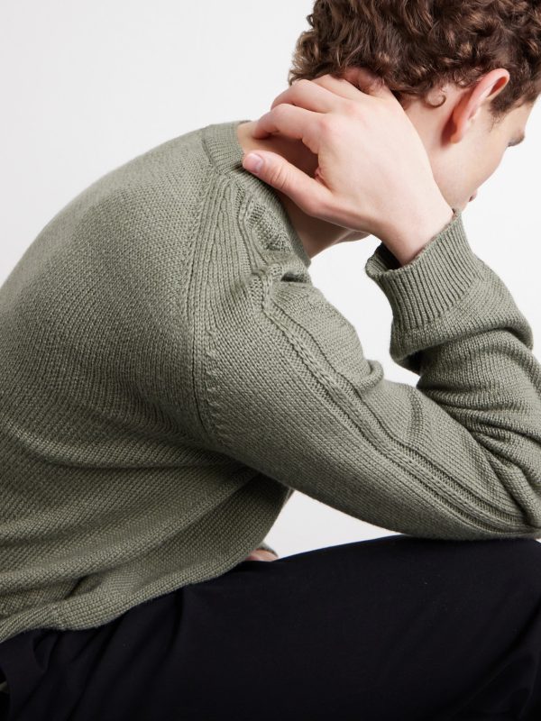 Knitted Cotton Sweater - CU