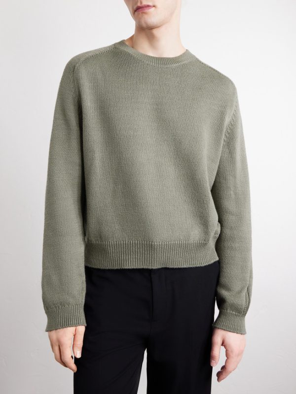 Knitted Cotton Sweater - FR