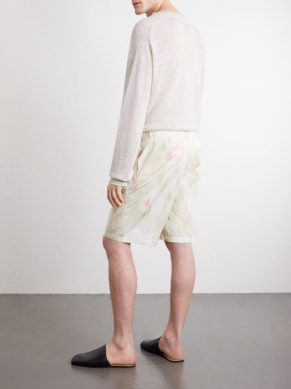 Printed Shell Shorts - BK Printed Shell Shorts - BK