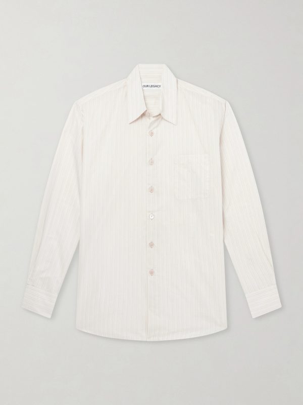 Above Striped Lyocell Shirt Above Striped Lyocell Shirt