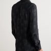 Printed Satin Shirt - BK Printed Satin Shirt - BK