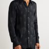 Printed Satin Shirt - FR Printed Satin Shirt - FR