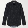 Printed Satin Shirt Printed Satin Shirt