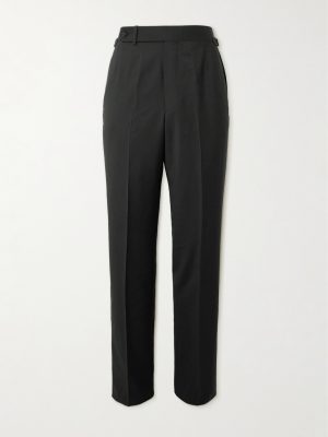 Prince of Wales Check Straight-Leg Wool Trousers Prince of Wales Check Straight-Leg Wool Trousers