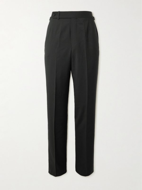 Prince of Wales Check Straight-Leg Wool Trousers Prince of Wales Check Straight-Leg Wool Trousers
