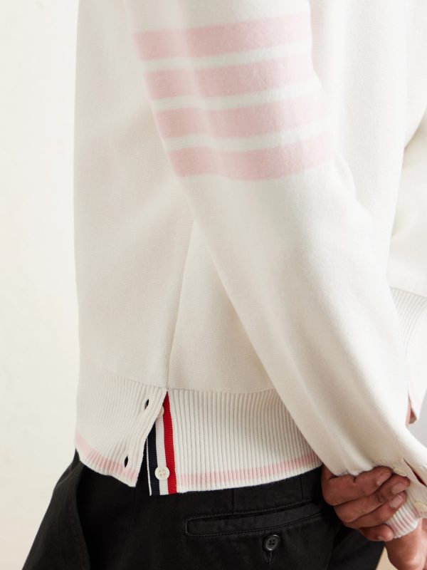 Striped Cotton Sweater - CU Striped Cotton Sweater - CU