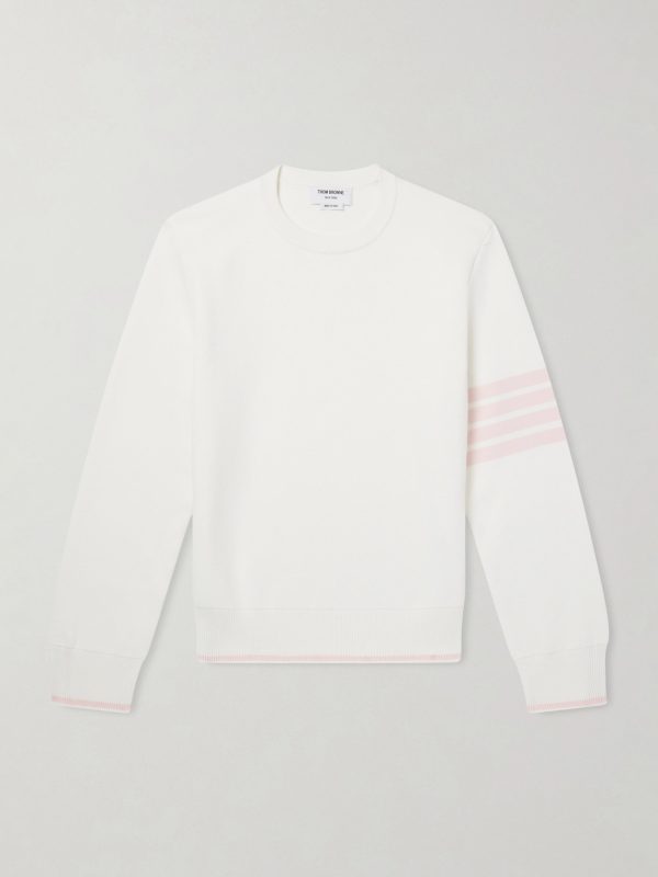 Striped Cotton Sweater Striped Cotton Sweater