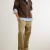 Shell-Trimmed Cotton-Blend Jersey Zip-Up Hoodie - OU Shell-Trimmed Cotton-Blend Jersey Zip-Up Hoodie - OU