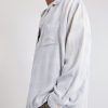 Convertible-Collar Checked Flannel Shirt - CU Convertible-Collar Checked Flannel Shirt - CU
