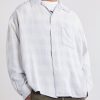 Convertible-Collar Checked Flannel Shirt - FR Convertible-Collar Checked Flannel Shirt - FR