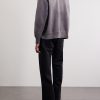 Abberation Distressed Printed Cotton-Jersey Sweater - BK