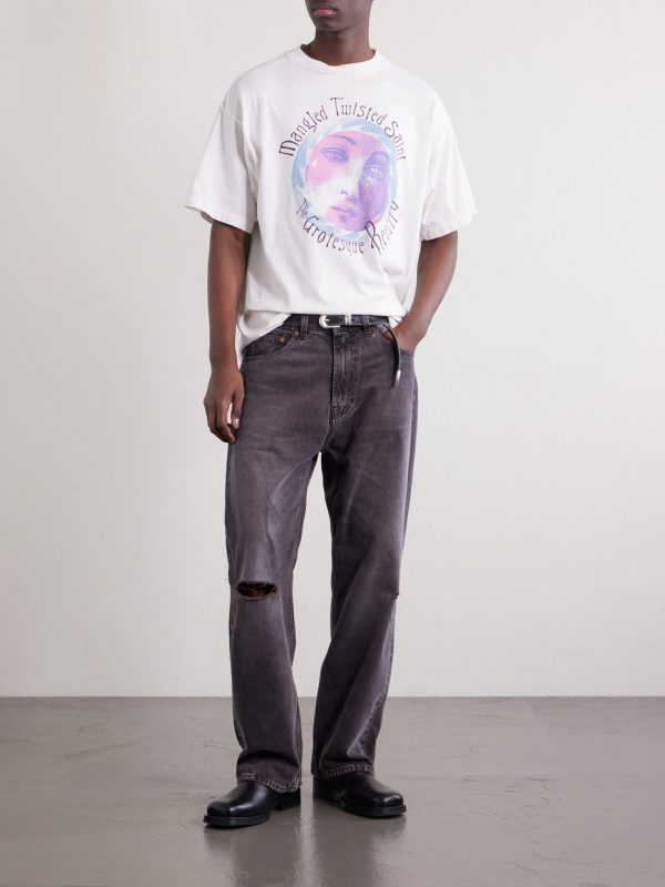 + Sean Wotherspoon Printed Cotton-Jersey T-shirt - OU + Sean Wotherspoon Printed Cotton-Jersey T-shirt - OU