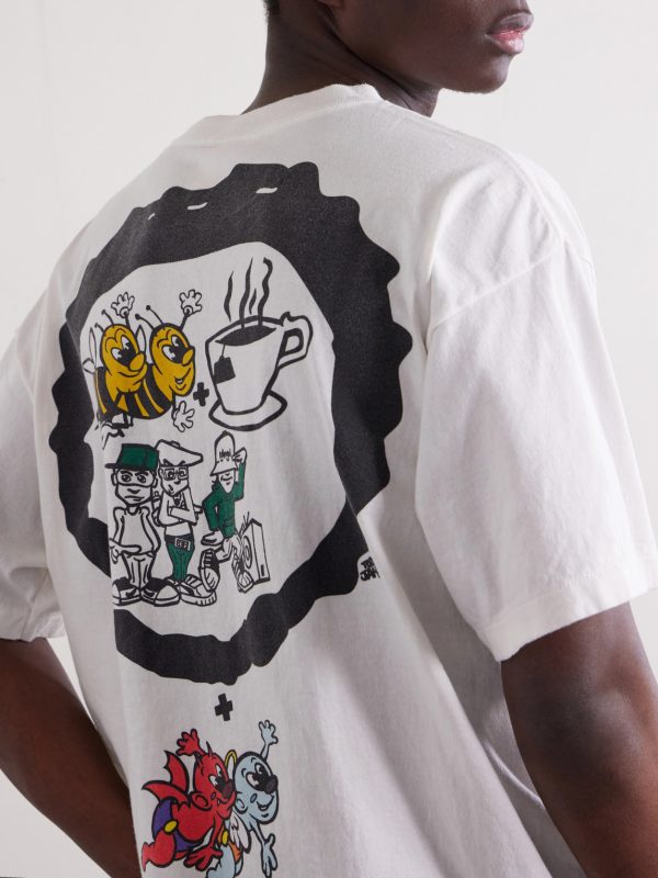 + Beastie Boys Printed Cotton-Jersey T-shirt - CU + Beastie Boys Printed Cotton-Jersey T-shirt - CU