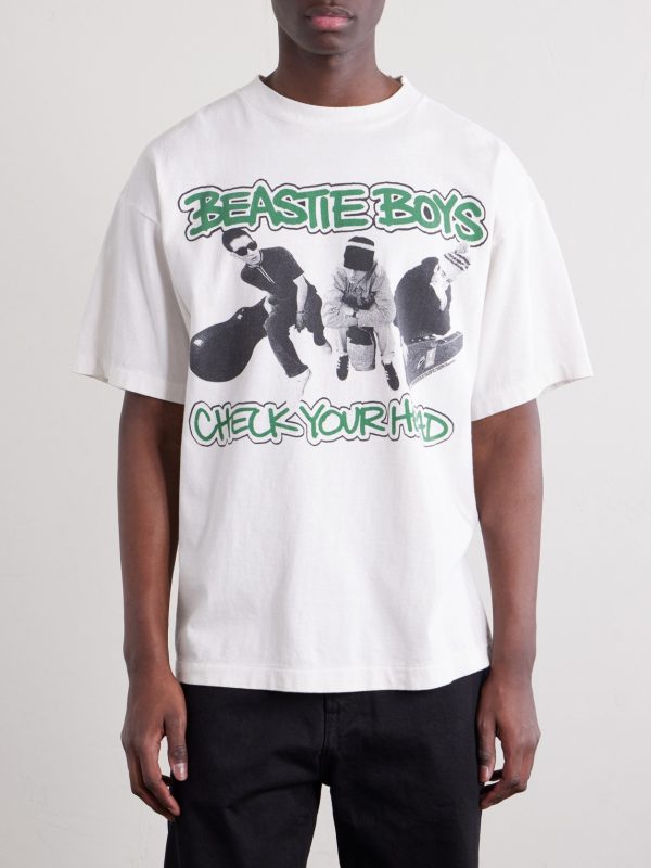 + Beastie Boys Printed Cotton-Jersey T-shirt - FR + Beastie Boys Printed Cotton-Jersey T-shirt - FR