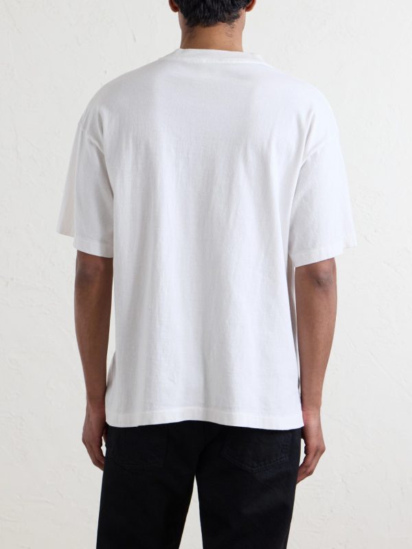 Saint World Logo-Print Cotton-Jersey T-shirt - BK