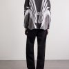 Printed Cotton-Jersey Sweater - BK