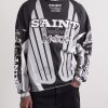 Printed Cotton-Jersey Sweater - FR