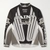 Printed Cotton-Jersey Sweater